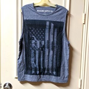 Gray Mossimo Supply Co Tank L